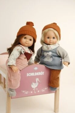 Schildkröt Puppen Schlummerle Gr. 32 Blaue Schlafaugen Blonde Haare -Djeco Verkäufe 2032069 003 600x600