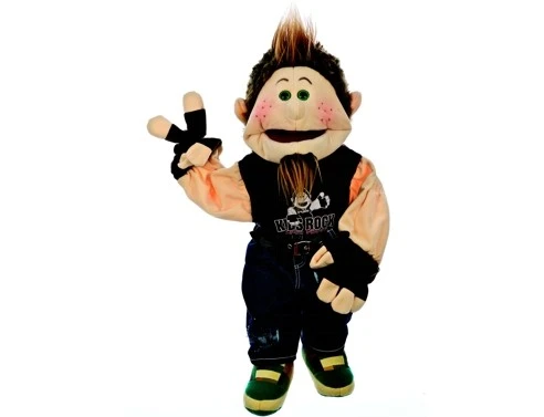 Living Puppets Handpuppe Larry Der Sandkistenrocker 65cm 3 Living Puppets Handpuppe Larry Der Sandkistenrocker 65cm