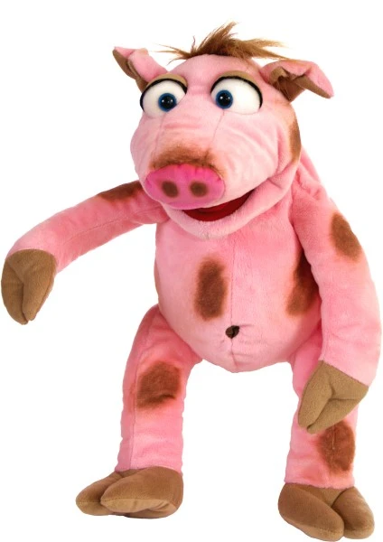 Living Puppets Handpuppe Stulle, Das Schweinchen 3 Living Puppets Handpuppe Stulle, Das Schweinchen