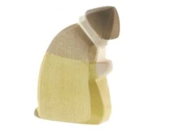 Ostheimer Hirte Kniend Holzfigur