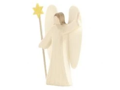 Ostheimer Engel Mit Stern Mini Holzfigur