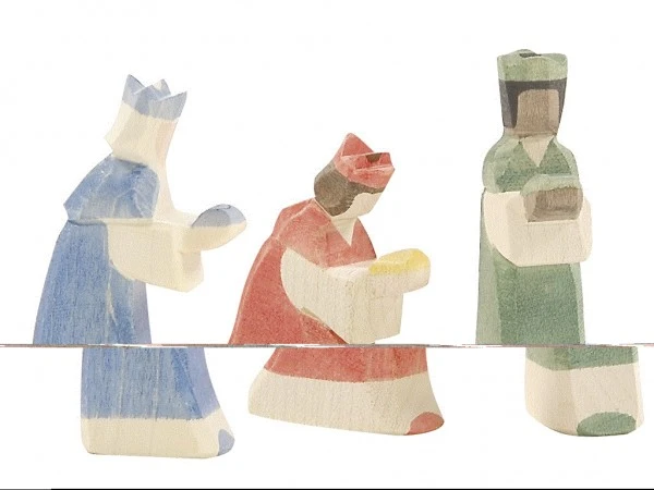 Ostheimer Königsgruppe Mini 3-tlg Holzfiguren 3 Ostheimer Königsgruppe Mini 3-tlg Holzfiguren