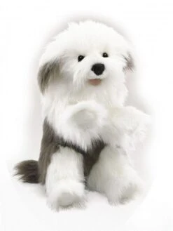 Folkmanis Handpuppe Bobtail / Sheepdog