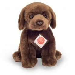 Hermann Teddy Labrador Sitzend Dunkelbraun 25 Cm