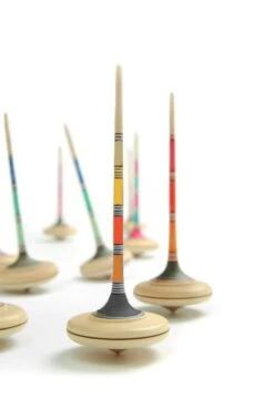 Mader Holzkreisel Ara Gestreift Sand