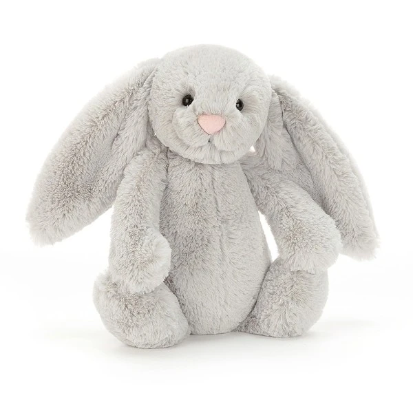 Jellycat Stofftier Bashful Silver Bunny Medium 3 Jellycat Stofftier Bashful Silver Bunny Medium