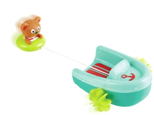 Hape Badespielzeug Schlauchboot Mit Rückziehmotor 4 Hape Badespielzeug Schlauchboot Mit Rückziehmotor – Bild 2