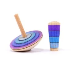 Mader Schnurkreisel My First Top Mit Starter Holzkreisel Aus Der Kreiselmanufaktur -Djeco Verkäufe MyFirstTop lila 600x600