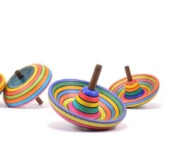 Mader Holzkreisel Sombrero Gestreift Bunt