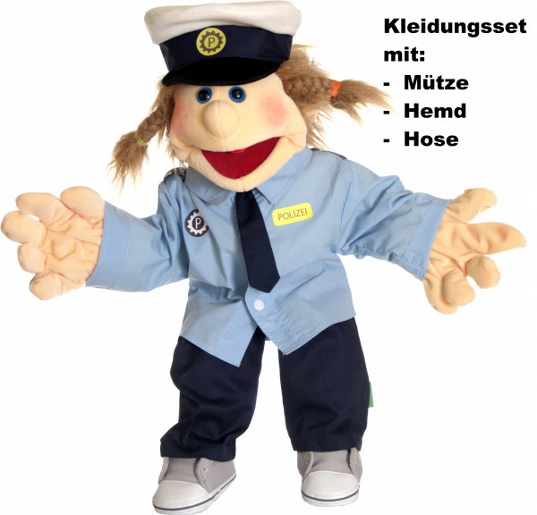 Living Puppets Polizei Kleidung (3teilig) 65cm 3 Living Puppets Polizei Kleidung (3teilig) 65cm