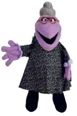 Living Puppets Handpuppe Omi Flönz Aus Der Wiwaldi Show